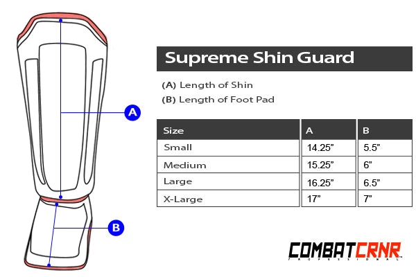 Combat Corner Supreme Shin Guards 15 Combat Corner Supreme Shin Guards - Image 13