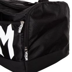 Venum Sparring Sport Bag - Black/White -Sports-Boxing & Martial Arts Venum Sparring Sport Bag Black White 9