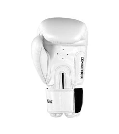 Combat Corner HMIT Boxing Gloves -Sports-Boxing & Martial Arts WHITE GOLD HMIT GLOVES bottom 48553