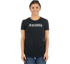 Fuji Judoka Kanji Womens T-Shirt