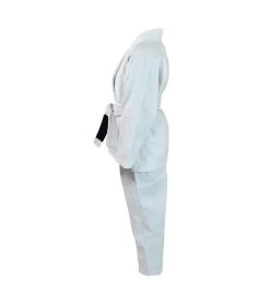 Combat Corner Kids Classic Kimono -W/ FREE WHITE BELT -Sports-Boxing & Martial Arts YOUTH Classic Kimono Gi White LEFT 52181