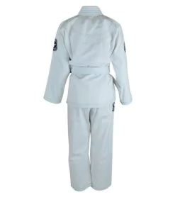 Combat Corner YoungStar Youth Brazilian Jiu Jitsu Form2 GI – FREE WHITE BELT -Sports-Boxing & Martial Arts YSWhiteBack 600x675 1