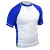 Combat Corner Blue Belt Rank Rash Guard -Sports-Boxing & Martial Arts belt rank rash guard blue