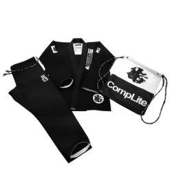 Combat Corner BJJ Life CompLite Black BJJ GI -Sports-Boxing & Martial Arts bjj life complite black 16