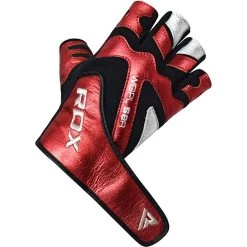 RDX SPORTS RDX S8 BOLD RED LEATHER GYM GLOVES 12 RDX SPORTS RDX S8 BOLD RED LEATHER GYM GLOVES -Sports-Boxing & Martial Arts bold weight lifting gloves 318