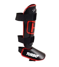 Combat Corner C2 Turbo Shin Guards Black -Sports-Boxing & Martial Arts c2 turbo kickboxing shin guards black 19