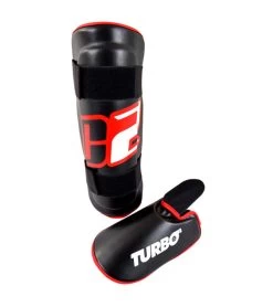 Combat Corner C2 Turbo Shin Guards Black -Sports-Boxing & Martial Arts c2 turbo kickboxing shin guards black 22