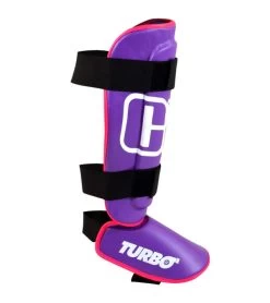 Combat Corner C2 Turbo Shin Guards Purple -Sports-Boxing & Martial Arts c2 turbo kickboxing shin guards purple 14