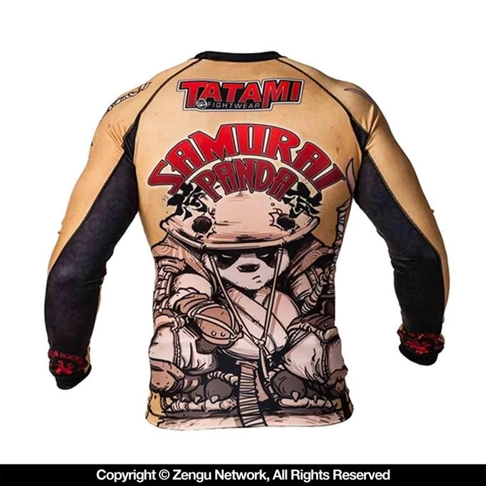 Tatami X Chris Burns "Samurai Panda" Rashguard 4 Tatami X Chris Burns "Samurai Panda" Rashguard - Image 2