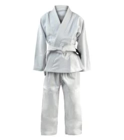 Combat Corner Recruit Youth BJJ GI – FREE WHITE BELT -Sports-Boxing & Martial Arts combat white recruit youth bjj gi free white belt 3