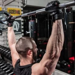 RDX SPORTS RDX L7 CROWN WEIGHTLIFTING LEATHER GYM GLOVES -Sports-Boxing & Martial Arts crown weight lifting gloves 9