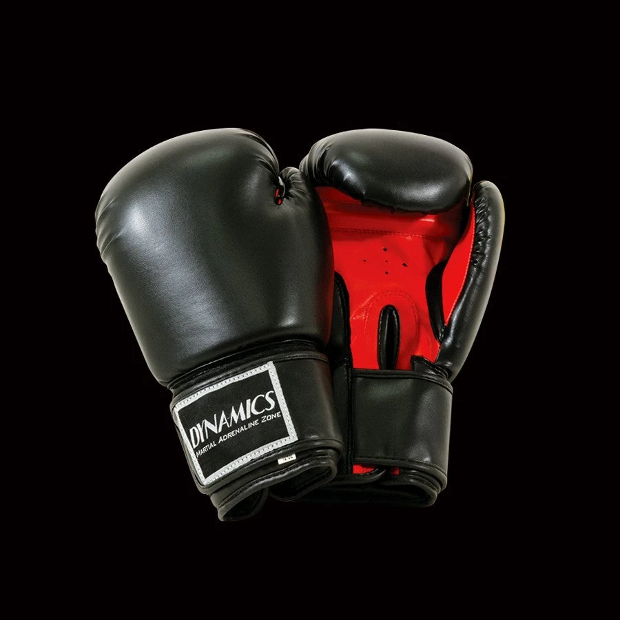 DYNAMICS ELITE BLACK BOXING GLOVES 4 DYNAMICS ELITE BLACK BOXING GLOVES - Image 2