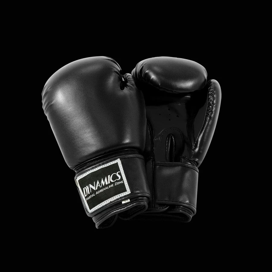 DYNAMICS ELITE BLACK BOXING GLOVES 3 DYNAMICS ELITE BLACK BOXING GLOVES