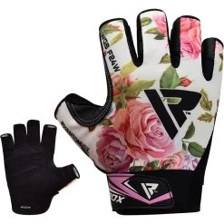 RDX SPORTS RDX F24 WOMEN GYM WORKOUT GLOVES -Sports-Boxing & Martial Arts eight lifting gym gloves women 158