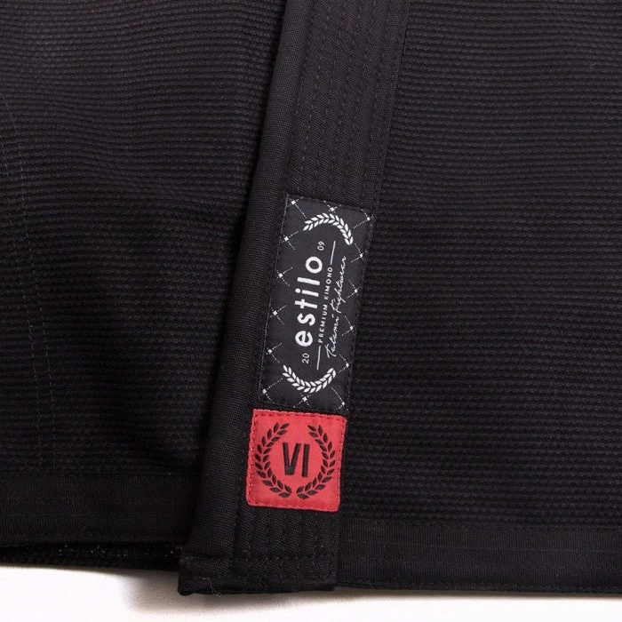 Tatami Estilo 6.0 Jiu Jitsu Gi - Black/Black 11 Tatami Estilo 6.0 Jiu Jitsu Gi - Black/Black - Image 9