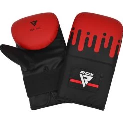 RDX SPORTS RDX F9 BAG GLOVES RED & BLACK -Sports-Boxing & Martial Arts f9 bag gloves 4oz red black 3