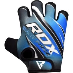 RDX SPORTS RDX F2 BLUE GYM WORKOUT GLOVES -Sports-Boxing & Martial Arts fitness workout gym gloves 284