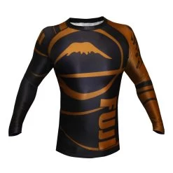FUJI SPORTS FREESTYLE IBJJF RANKED RASHGUARD LONG SLEEVE -Sports-Boxing & Martial Arts fuji freestyleranked 4476 front 1