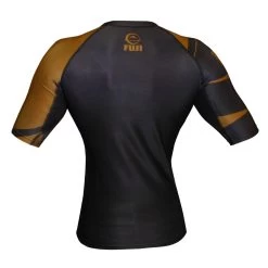 FUJI SPORTS FREESTYLE IBJJF RANKED RASHGUARD SHORT SLEEVE -Sports-Boxing & Martial Arts fuji freestyleranked 4477 back 1