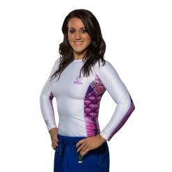 FUJI SPORTS WOMEN'S KIMONO RASH GUARD -Sports-Boxing & Martial Arts fuji kimono 2506 left 1