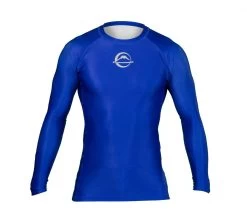 FUJI Baseline Ranked Long Sleeve Rashguard -Sports-Boxing & Martial Arts fuji baseline ranked rashguard blue 1