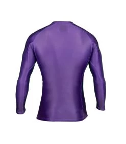 FUJI Baseline Ranked Long Sleeve Rashguard -Sports-Boxing & Martial Arts fuji baseline ranked rashguard purple 2