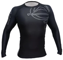FUJI Inverted Long Sleeve Rashguard -Sports-Boxing & Martial Arts fuji inverted long sleeve rashguard black 2