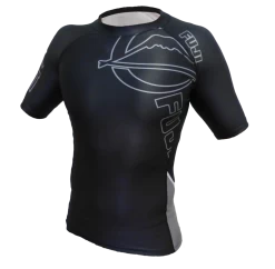 FUJI Inverted Short Sleeve Rashguard 11 FUJI Inverted Short Sleeve Rashguard -Sports-Boxing & Martial Arts fuji inverted short sleeve rashguard black 1