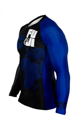 Fuji Sekai 2.0 Ranked Rashguard -Sports-Boxing & Martial Arts fuji sekai 2.0 ibjjf rashguard blue 2
