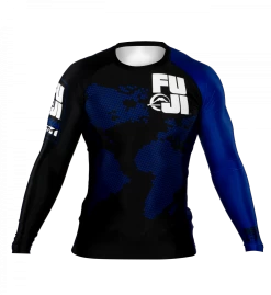 Fuji Sekai 2.0 Ranked Rashguard -Sports-Boxing & Martial Arts fuji sekai 2.0 ibjjf rashguard blue 3
