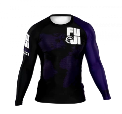 Fuji Sekai 2.0 Ranked Rashguard -Sports-Boxing & Martial Arts fuji sekai 2.0 ibjjf rashguard purple 4