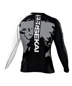 Fuji Sekai 2.0 Ranked Rashguard -Sports-Boxing & Martial Arts fuji sekai 2.0 ibjjf rashguard white 5