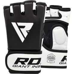 RDX SPORTS RDX T9 HEARSE LEATHER MMA GRAPPLING GLOVES -Sports-Boxing & Martial Arts hearse mma grappling gloves 20