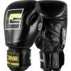 Combat Corner HMIT Black Boxing Gloves -Sports-Boxing & Martial Arts hmit black boxing gloves 45
