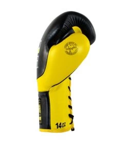 Combat Corner HMIT Lace Up Boxing Gloves | Yellow 8 Combat Corner HMIT Lace Up Boxing Gloves | Yellow -Sports-Boxing & Martial Arts hmit lace up boxing gloves 81