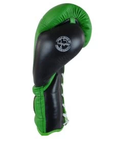 Combat Corner HMIT Lace Up Sparring Gloves Green/Black -Sports-Boxing & Martial Arts hmit lace up sparring gloves green black 87