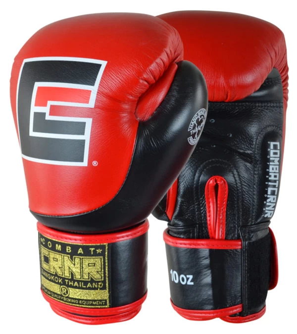 Combat Corner HMIT Boxing Gloves Red/Black 3 Combat Corner HMIT Boxing Gloves Red/Black