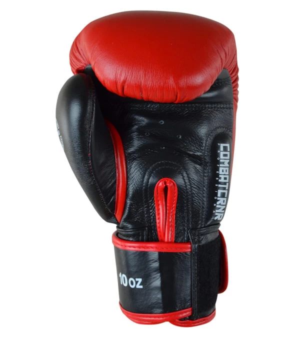 Combat Corner HMIT Boxing Gloves Red/Black 7 Combat Corner HMIT Boxing Gloves Red/Black - Image 5