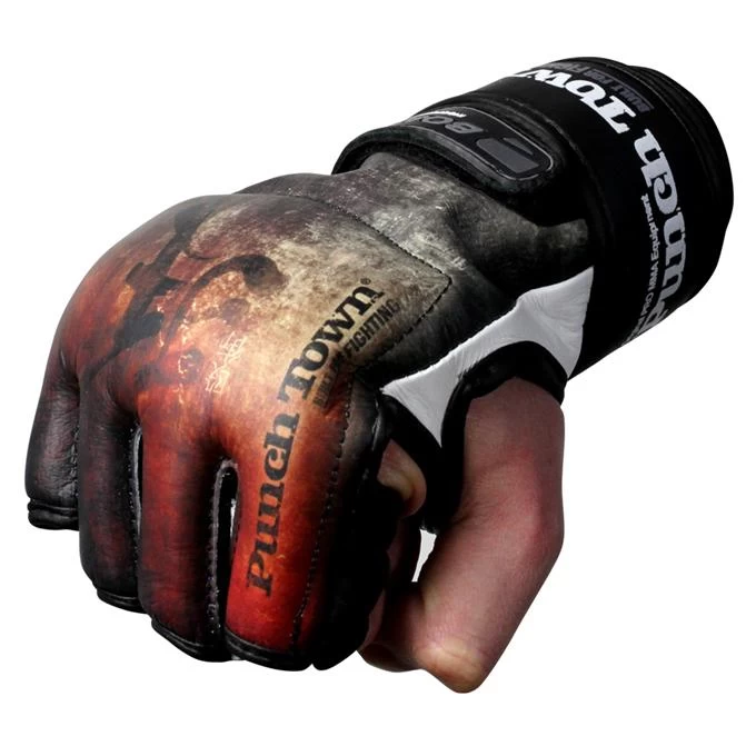 Punch Town KARPAL EX TAT2 Mk II Kanji MMA Gloves 4 Punch Town KARPAL EX TAT2 Mk II Kanji MMA Gloves - Image 2