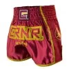Combat Corner Maroon CRNR Muay Thai Shorts