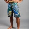 Meerkatsu Colliding Dragons Grappling Shorts -Sports-Boxing & Martial Arts mk sh 001 243