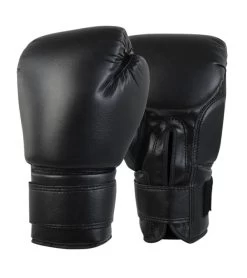 Combat Corner Recruit No Logo Boxing Gloves Black