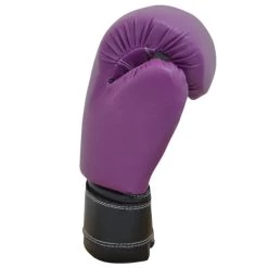 Combat Corner Recruit No Logo Boxing Gloves Black/Purple -Sports-Boxing & Martial Arts no logo boxing gloves blackpurple 168
