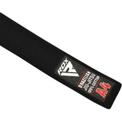 RDX SPORTS RDX 1B JIU JITSU BJJ BLACK BELT -Sports-Boxing & Martial Arts rdx 1b jiu jitsu bjj belt 12