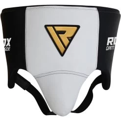 RDX SPORTS RDX L1 GEL LEATHER WHITE GROIN GUARD 11 RDX SPORTS RDX L1 GEL LEATHER WHITE GROIN GUARD -Sports-Boxing & Martial Arts rdx cow hide leather gel groin guard protector 35