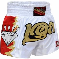 RDX SPORTS RDX R3 DIAMOND SATIN MUAY THAI SHORTS -Sports-Boxing & Martial Arts rdx diamond satin muay thai shorts 151