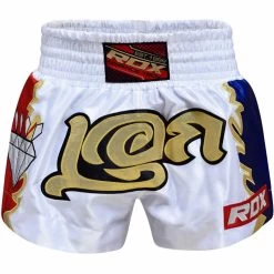 RDX SPORTS RDX R3 DIAMOND SATIN MUAY THAI SHORTS -Sports-Boxing & Martial Arts rdx diamond satin muay thai shorts 154