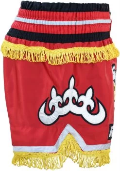 RDX SPORTS RDX R4 RED FIRE MUAY THAI SHORTS -Sports-Boxing & Martial Arts rdx fire muay thai satin shorts 184
