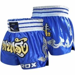 RDX SPORTS RDX R1 Fire Satin Muay Thai Shorts