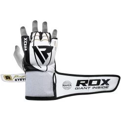RDX SPORTS RDX F3 GEL LEATHER MMA GLOVES -Sports-Boxing & Martial Arts rdx gel leather gloves mma fight sparring 215